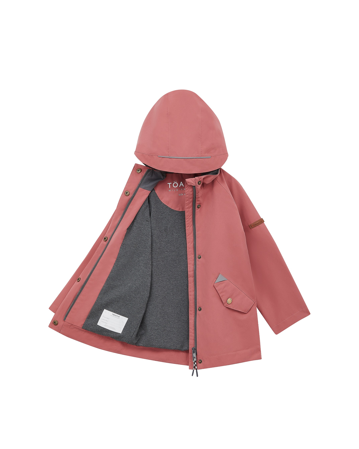 Waterproof Raincoat | Dusky Pink