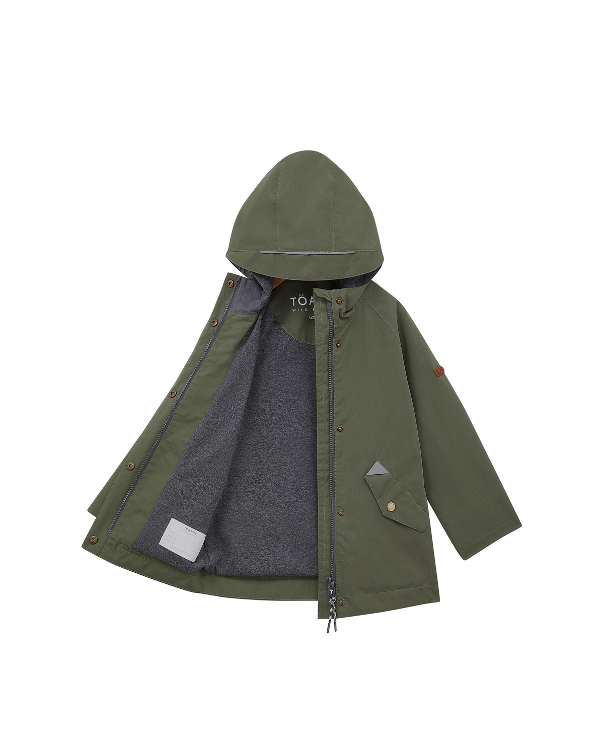 Waterproof Raincoat | Sage Green