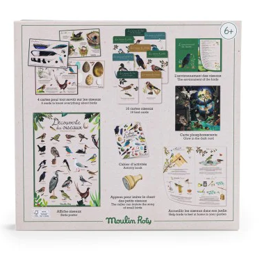 Moulin Roty | Discovery of Birds gift box