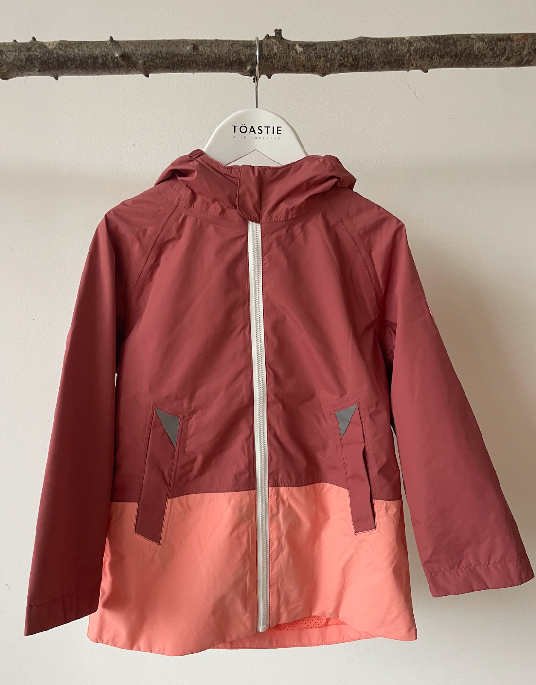 PRELOVED Pack-a-way Raincoat | Mallow Pink (Age 1-2 YRS)