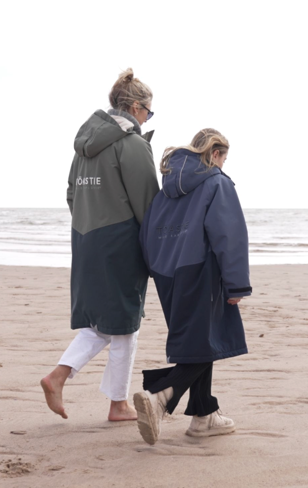 kids dryrobe navy