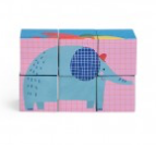 Moulin Roty | 6 Cube Puzzle Les Toupitis