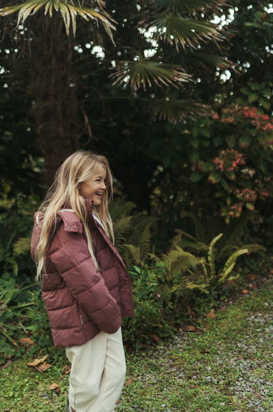 Wïld Lunar Puffer Jacket | Berry