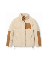 Helix Puffer Jacket | Biscuit Sherpa