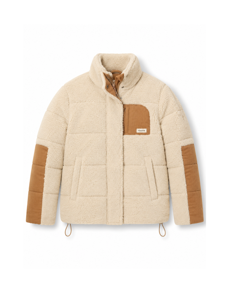Helix Puffer Jacket | Biscuit Sherpa