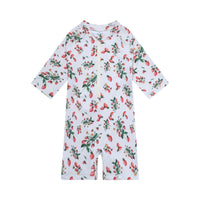 UV Protector Swim Onesie | Strawberry Fields