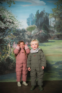 Quilted Snowsuit | Sage