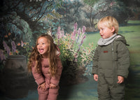 Quilted Snowsuit | Damask Pink