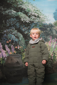 Quilted Snowsuit | Sage