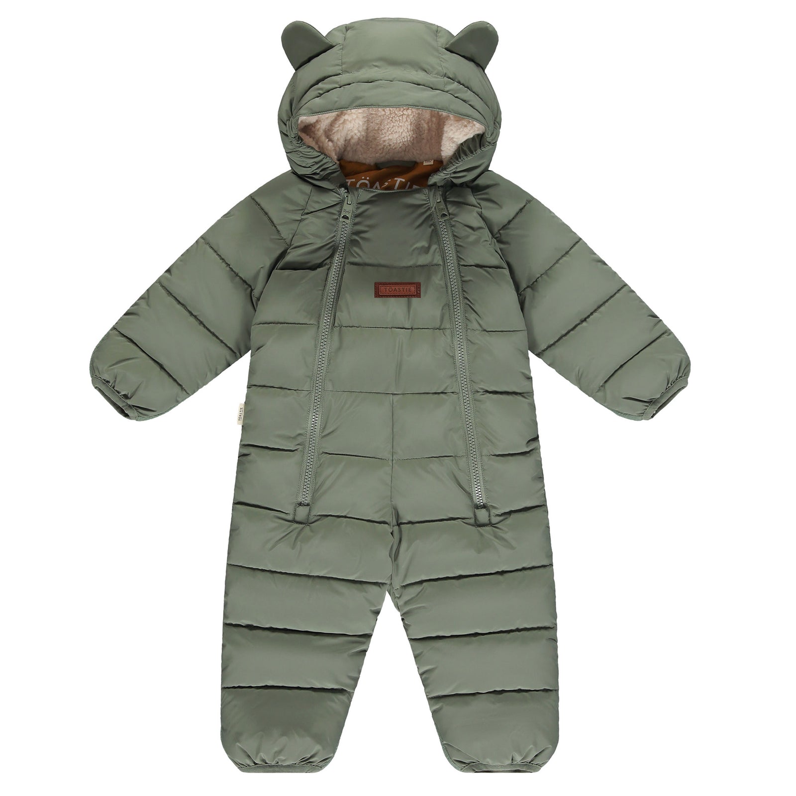 Quilted Snowsuit | Sage