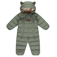 Quilted Snowsuit | Sage