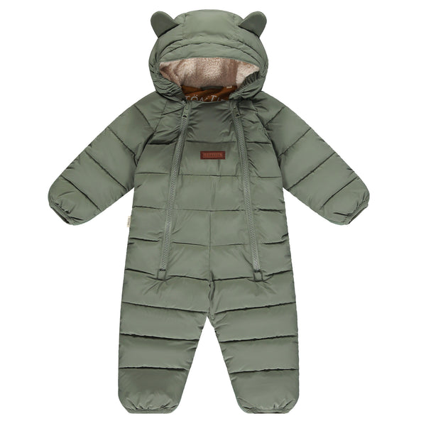 Quilted Snowsuit | Sage