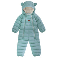 Quilted Snowsuit | Seagrass