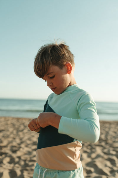 UV Protector Swim Top | Palm Green