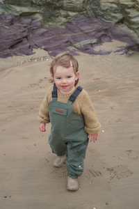 All Season Waterproof Dungarees | Sage Green