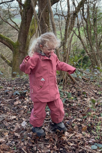 All Season Waterproof Raincoat | Dusky Pink