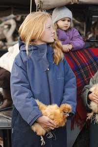 Kids Waterproof Changing Robe | Navy
