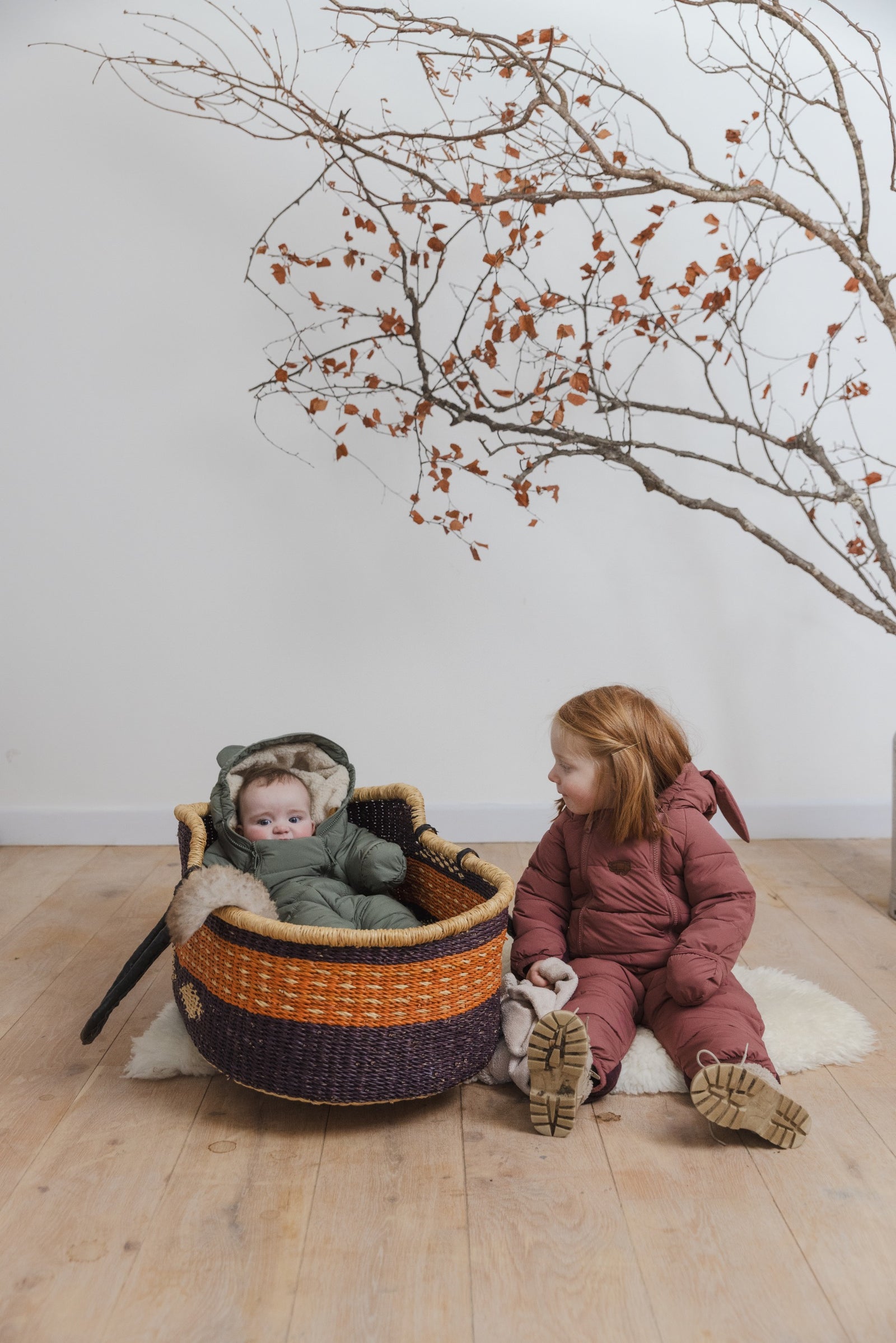 Quilted Snowsuit | Sage