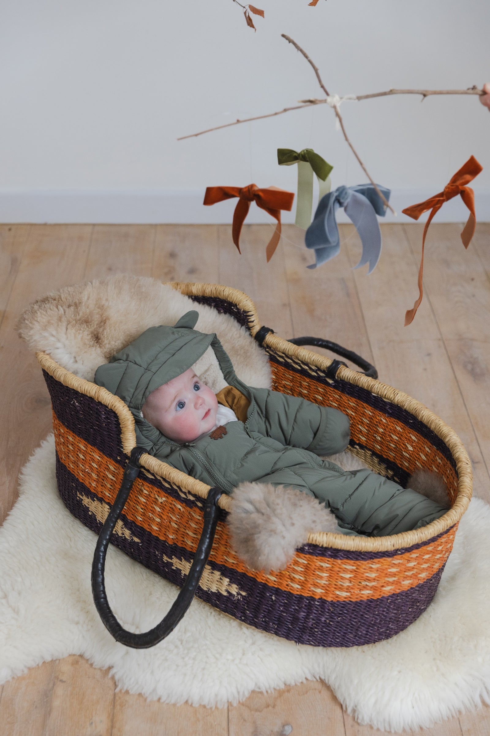 Quilted Snowsuit | Sage