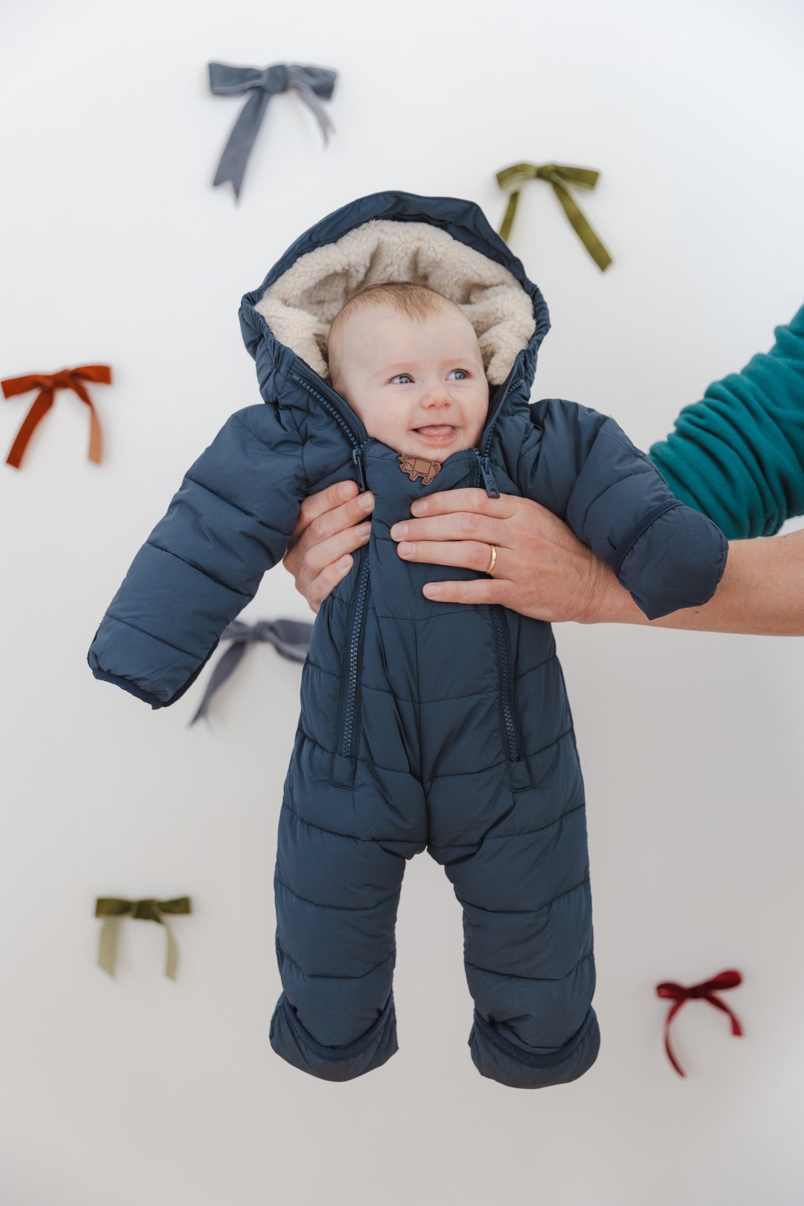 Quilted Snowsuit | Ink Navy