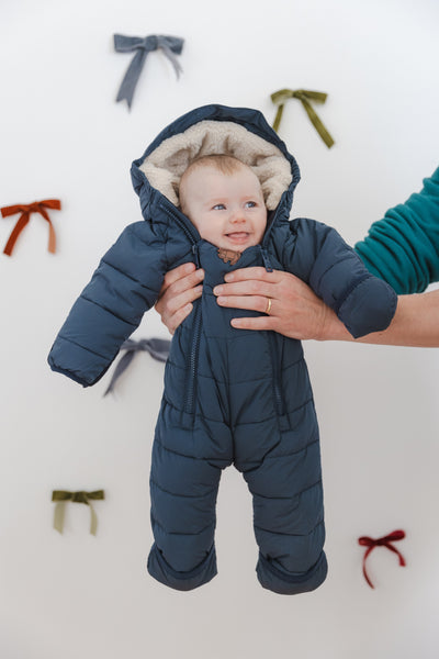 Cloud Onesie Snowsuit | Ink Navy
