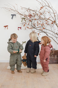 Quilted Snowsuit | Ink Navy