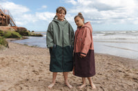 Kids Waterproof Changing Robe | Antique Olive