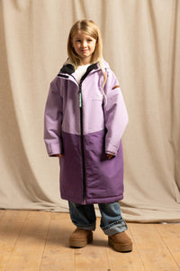 Kids Waterproof Changing Robe | Lilac