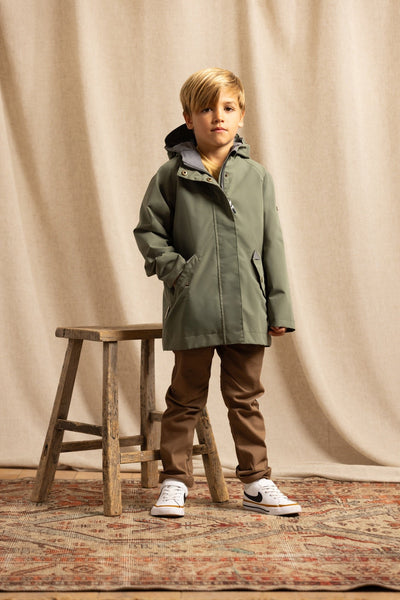 Waterproof Raincoat | Sage Green