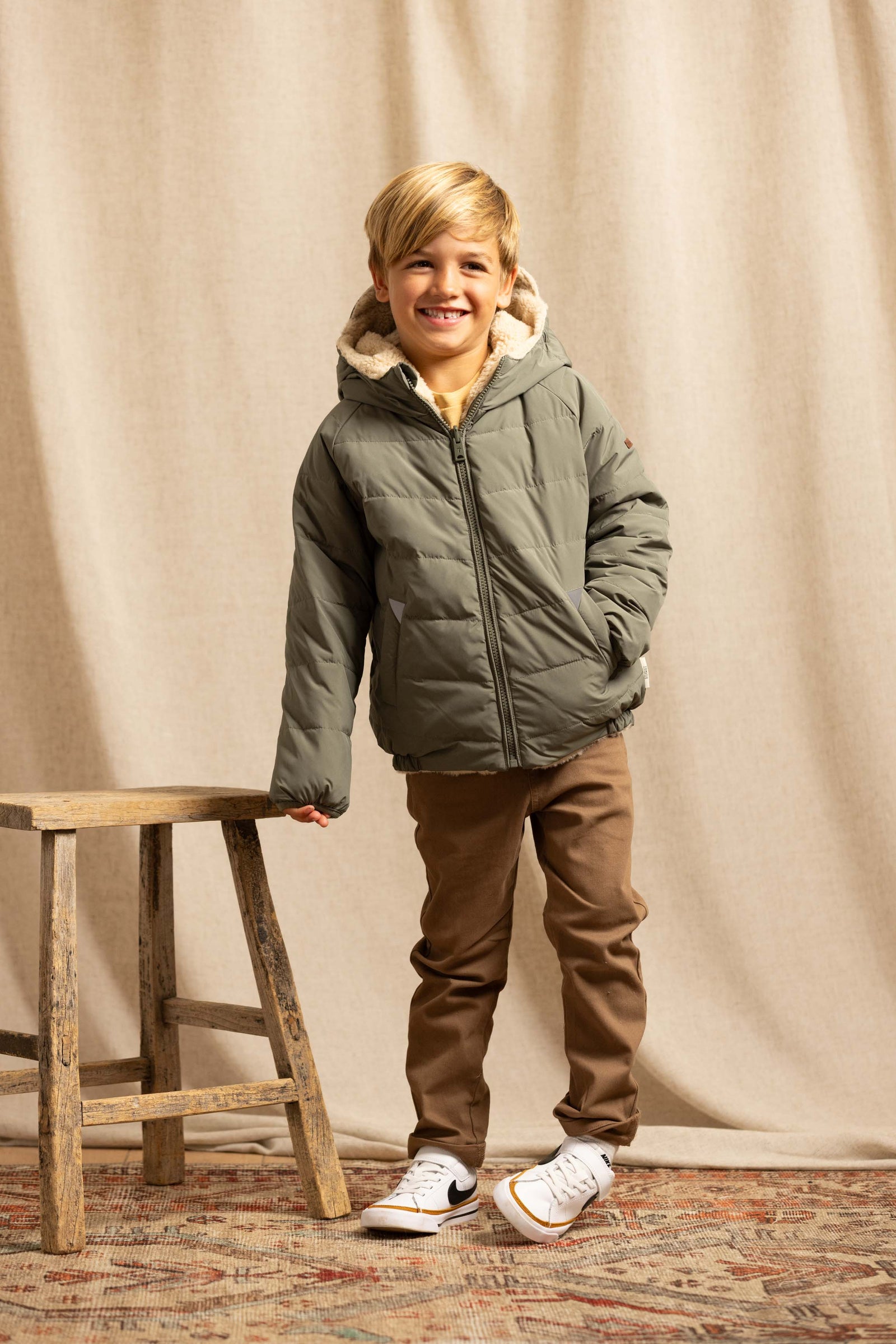 Sherpa | Sage EcoReversible Puffer