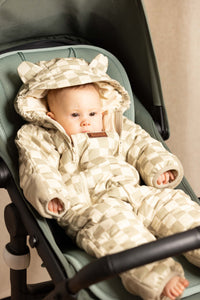 Quilted Snowsuit | Sage Micro Cord
