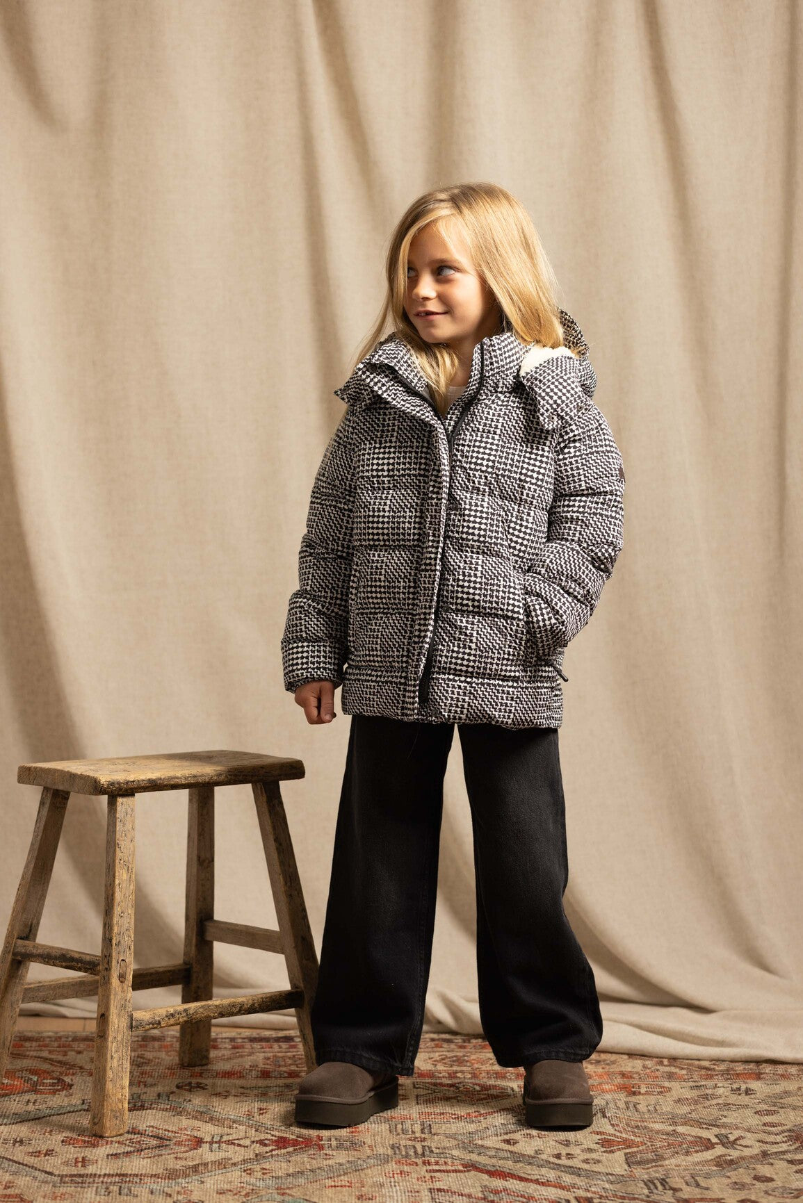 Heritage Check Eco Wïld Lunar Puffer