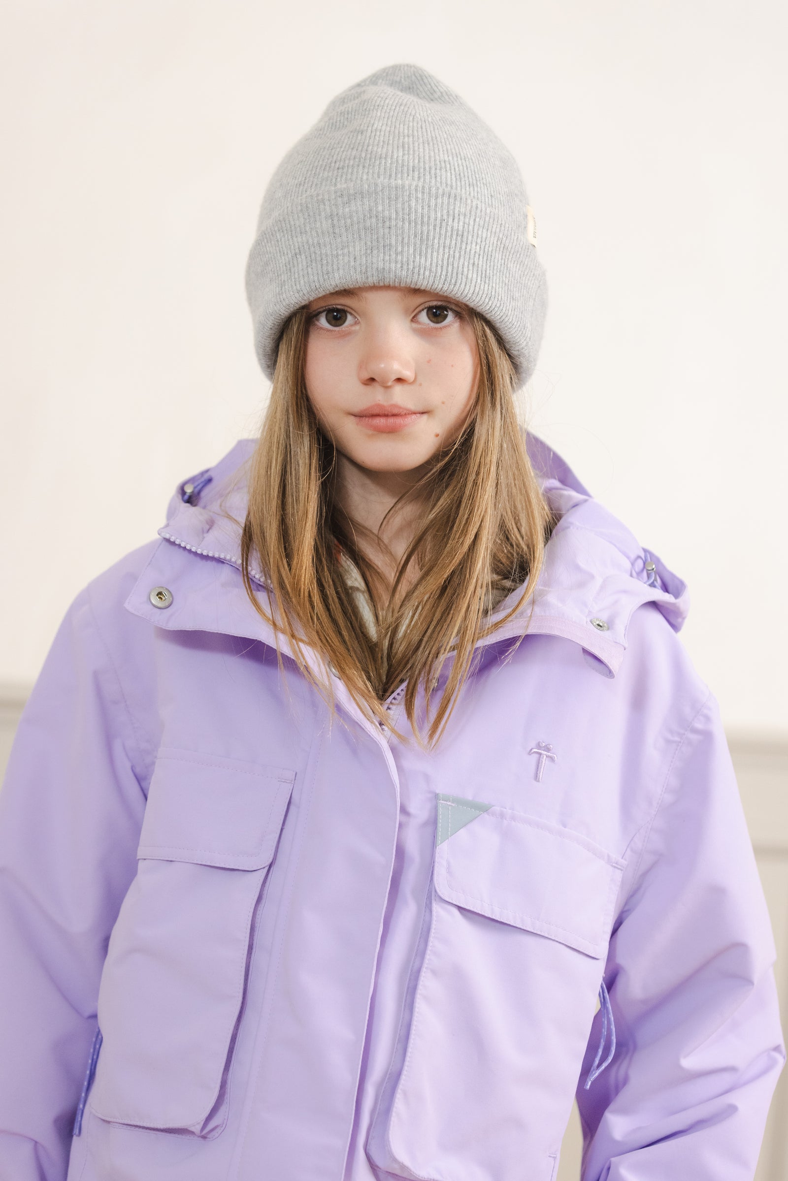 Girls Waterproof Cagoule | Frosted Lilac