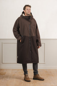 Adult Weatherproof Changing Robe | Truffle