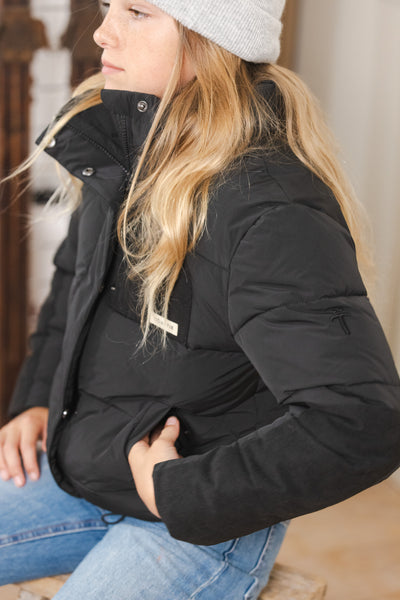 Helix Puffer | Liquorice Black