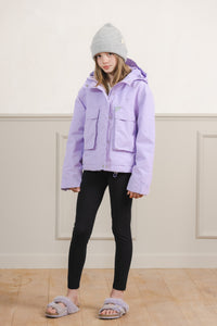 Girls Waterproof Cagoule | Frosted Lilac