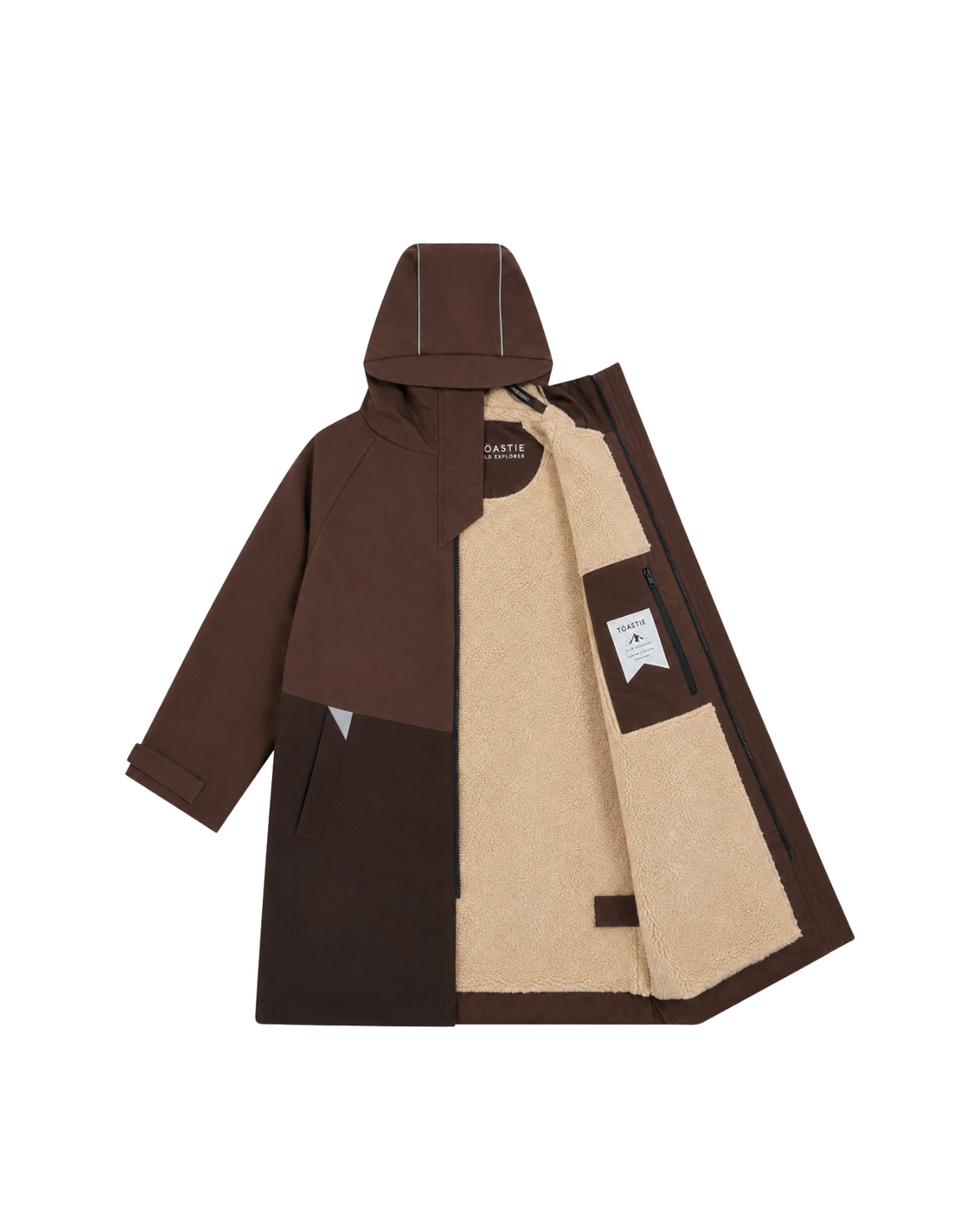 Adult Weatherproof Changing Robe | Truffle