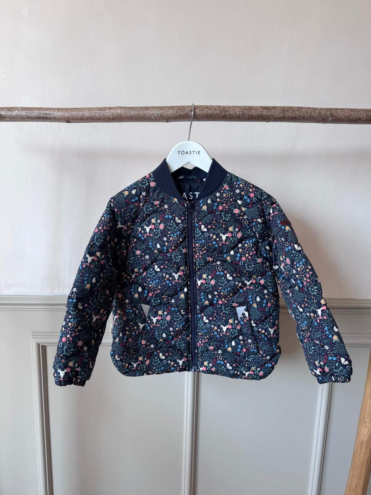 PRELOVED Bomber Jacket | Midnight Floral (5-6 Yrs)