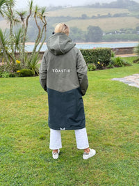 Adult Waterproof Changing Robe | Antique Olive