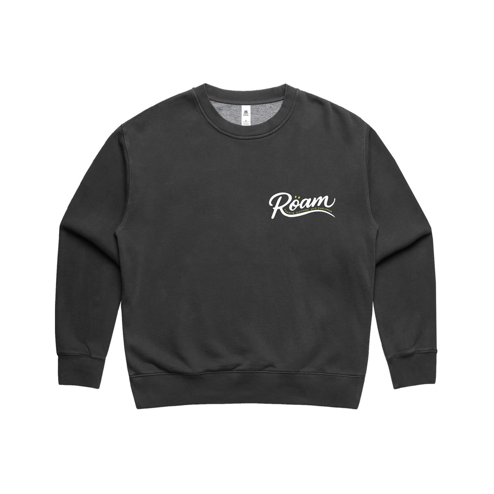 Ollie Smither x Töastie Crewneck Women's - Faded Black
