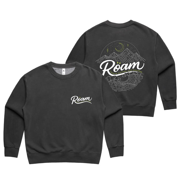 Ollie Smither x Töastie Crewneck Women's - Faded Black