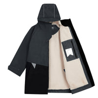 Kids Waterproof Changing Robe | Black