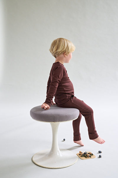 Merino Long Sleeve | Chocolate Brown