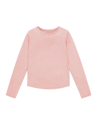 Smalls Merino Long Sleeve Top  | Pink Peach Blossom