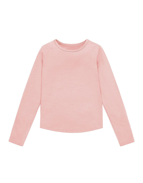Merino Long Sleeve | Pink Peach Blossom