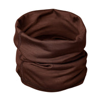 Merino Snood, Chocolate Brown