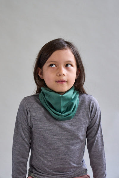 Merino Snood | Emerald Green