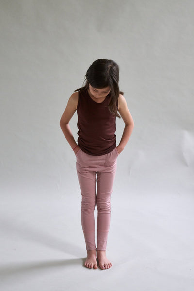 Merino Tank | Chocolate Brown