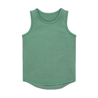 Smalls Merino Tank | Emerald Green