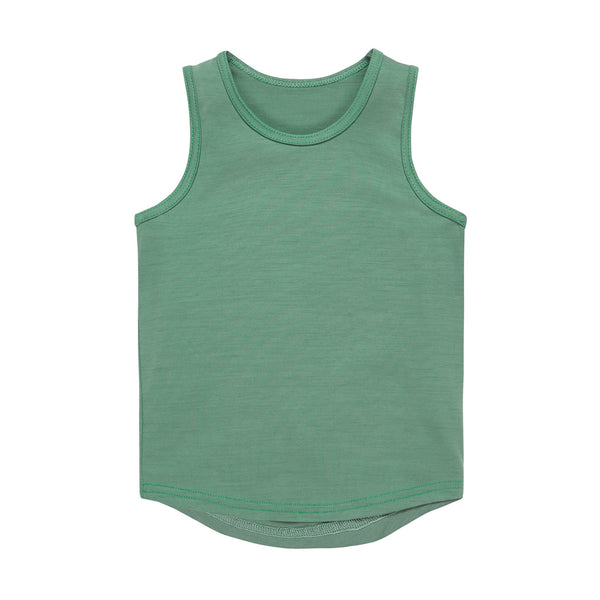 Merino Tank | Emerald Green